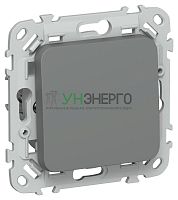 Выключатель проходной 1-кл. СП FLITE ВС61-1-0-ФлМА 10А механизм мокрый асфальт IEK FI-V12-0-10-1-K80 Выключатель проходной 1-кл. СП FLITE ВС61-1-0-ФлМА 10А механизм мокрый асфальт IEK FI-V12-0-10-1-K80