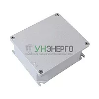 Коробка ответвительная 90х90х53мм IP66/IP67 tмон. и tэксп.=-60град.C RAL9006 окрашен. с силикон. уплотнителем алюм. DKC 653S00