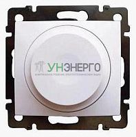 Диммер поворотно-нажимной универс. Valena LED 300Вт двухпроводной бел. IEK 695155