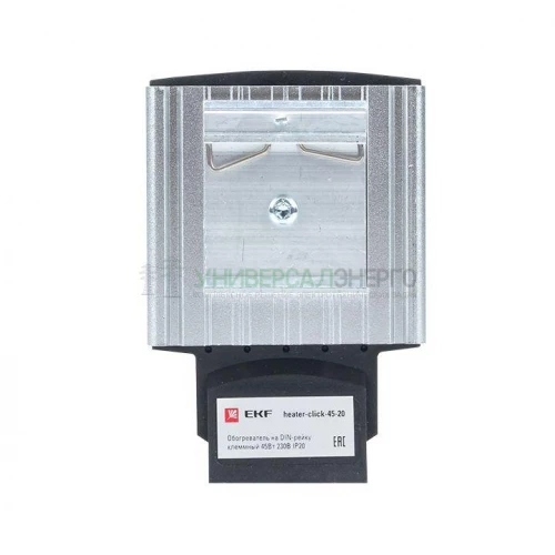 Обогреватель на DIN-рейку клеммный 45Вт 230В IP20 PROxima EKF heater-click-45-20 фото 5