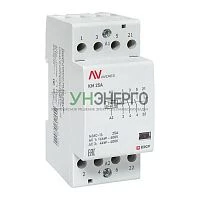 Контактор модульный КМ 25А 3NO+1NC 230В AC (2 мод.) AVERES EKF km-av-2-25-31-230V Контактор модульный КМ 25А 3NO+1NC 230В AC (2 мод.) AVERES EKF km-av-2-25-31-230V