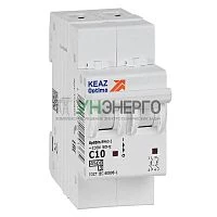 Выключатель автоматический модульный 2п C 10А 4.5кА OptiDin BM63-2C10-4.5-УХЛ3 КЭАЗ 326802 Выключатель автоматический модульный 2п C 10А 4.5кА OptiDin BM63-2C10-4.5-УХЛ3 КЭАЗ 326802