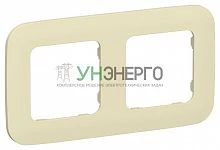 Рамка 2-м СП FLITE РУ-2-А-ФлН навахо IEK FI-M22-31-20-K87 Рамка 2-м СП FLITE РУ-2-А-ФлН навахо IEK FI-M22-31-20-K87