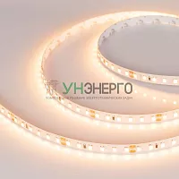 Лента светодиодная RT-A120-8mm 24В Warm 2700К 2835 9.6Вт/м IP20 (уп.5м) Arlight 010346(2)