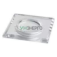 Светильник встраиваемый с белой LED подсветкой Feron CD8150 потолочный MR16 G5.3 белый 41910