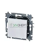 Выключатель 1-кл. СП Levit IP20 бел./дым. черн. ABB 2CHH590145A6062