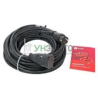 Удлинитель-шнур 1х30м с заземл. 16А IP44 Зевс 2.0 4кВт КГ 3х2.5 PROxima EKF USB02-16-325-1-30-IP44 Удлинитель-шнур 1х30м с заземл. 16А IP44 Зевс 2.0 4кВт КГ 3х2.5 PROxima EKF USB02-16-325-1-30-IP44