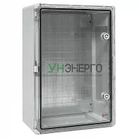 Бокс пластиковый с монтажной платой 500х350х190 IP65 прозр. дверь PROxima EKF PBT65MP005 Бокс пластиковый с монтажной платой 500х350х190 IP65 прозр. дверь PROxima EKF PBT65MP005