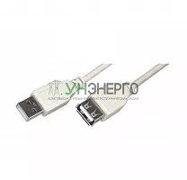 Шнур USB-A (male)-USB-A (female) 5м Rexant 18-1117