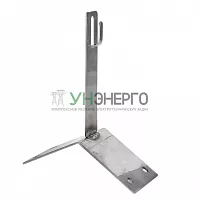 Держатель кровельный на конек 100/65мм NI PROxima EKF lp-d2202-ni