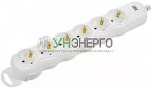 Колодка удлинителя 6-мест. с заземл. РПр06 IEK WYP10-D-KP-16-06-ZS-K01 Колодка удлинителя 6-мест. с заземл. РПр06 IEK WYP10-D-KP-16-06-ZS-K01