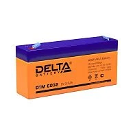 Аккумулятор UPS 6В 3.2А.ч Delta DTM 6032