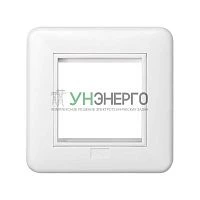 Суппорт 1мод. K45 с рамкой бел. Simon Connect KR245-9