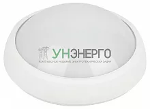 Светильник светодиодный SPB-1-12-MWS (W) IP54 12Вт 4000К 960лм круг 180х98 бел. с датч. движ. Эра Б0036398