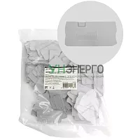 Торцевая заглушка для ЗНИ LD573 2,5 мм² (JXB PT 2,5), серый LD582-1-25 49268