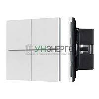 Панель кнопочная KNX-304-23-IN White (BUS Frameless) (IP20 металл) INTELLIGENT ARLIGHT 038365