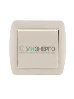 Выключатель 1-кл. ОП Demet 10А IP20 крем. LEZARD 711-0300-100