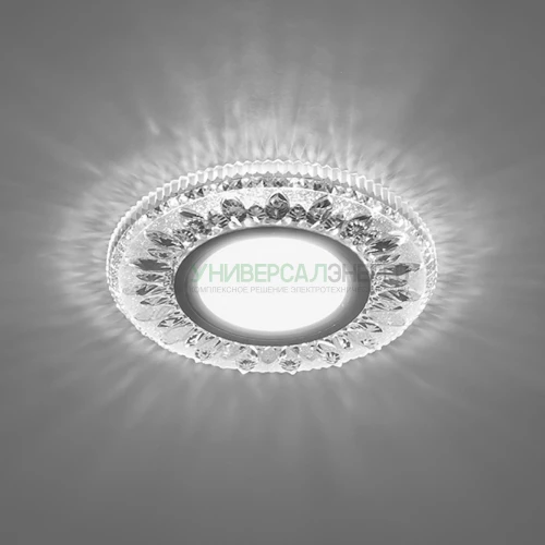 Светильник встраиваемый с белой LED подсветкой Feron CD903 потолочный MR16 G5.3 белый 28846 фото 8