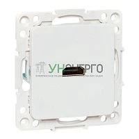 Розетка Стокгольм HDMI механизм бел. EKF EYA00-327-10 Розетка Стокгольм HDMI механизм бел. EKF EYA00-327-10