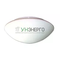 Светильник светодиодный "Полусфера Б" 250 LED 22-12-220 250х110 LED 12Вт 5000К IP20 ДПБ опал. матов. (инд. упак.) Элетех 1030450302