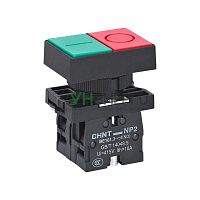 Кнопка двойная "Пуск-Стоп" NP2-EL8325 1НО+1НЗ AC230В IP40 (R) CHINT 574114 Кнопка двойная "Пуск-Стоп" NP2-EL8325 1НО+1НЗ AC230В IP40 (R) CHINT 574114