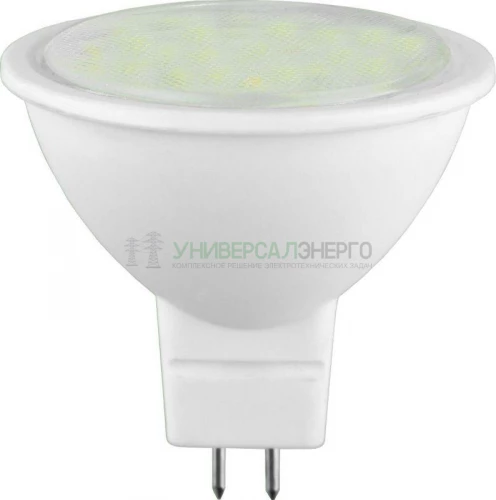 Лампа светодиодная LED3-JCDR/845/GU5.3 3Вт 4500К бел. GU5.3 235лм 220-240В Camelion 11368
