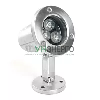 LL-822 Светодиодный прожектор подводный, 80*80*130mm, 3W AC24V 6400K IP68 48455 LL-822 Светодиодный прожектор подводный, 80*80*130mm, 3W AC24V 6400K IP68 48455