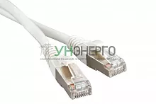 Патч-корд кат.5E F/UTP экранир. LSZH PC-LPM-STP-RJ45-RJ45-C5e-1.5M-LSZH-WH 1.5м бел. Hyperline 230095