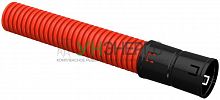 Труба гофрированная двустенная ПНД гибкая d50мм с муфтой красн. (уп.50м) IEK CTG12-050-K04-050-R Труба гофрированная двустенная ПНД гибкая d50мм с муфтой красн. (уп.50м) IEK CTG12-050-K04-050-R