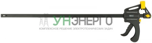 Струбцина нейлоновая пистолетная 600х760х60мм FIT 59270