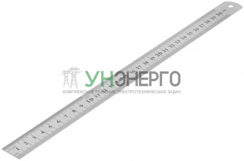 Линейка нержавеющая 300х28мм FIT 19003 фото 2