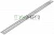 Линейка нержавеющая 300х28мм FIT 19003