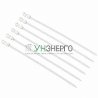 NYCT36-150MT Хомут нейлоновый с отверстием под винт 3,6x150 мм белый (100шт в упак) 50947 NYCT36-150MT Хомут нейлоновый с отверстием под винт 3,6x150 мм белый (100шт в упак) 50947