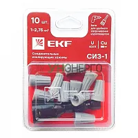 Соединитель проводов СИЗ-1 1-2.75кв.мм (блист.10шт) EKF plc-cc-3-b