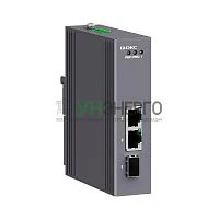 Медиаконвертер промышленный 3-х портовый 1х100Base-X SFP слот 2х10/100Base-T(X) портов RJ45 12-48В DC/18-30В AC с резервированием DKC N1100-1SFP2T-P2 Медиаконвертер промышленный 3-х портовый 1х100Base-X SFP слот 2х10/100Base-T(X) портов RJ45 12-48В DC/18-30В AC с резервированием DKC N1100-1SFP2T-P2