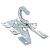 Крюк универсальный CS16 EKF cs-16