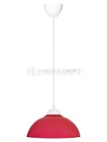 Светильник НСБ 1122/1 "Home mini" 15 Вт, Е27, красный, шнур белый TDM