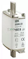Вставка плавкая ППНИ-33 160А габарит 00С IEK DPP11-160 Вставка плавкая ППНИ-33 160А габарит 00С IEK DPP11-160