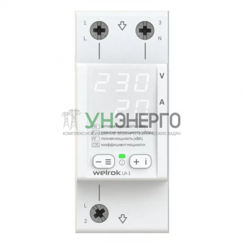 Вольтамперметр UI-1 Welrok 4660251140359