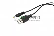 Шнур USB-А (male) - DC (male) 0.7х2.5мм (шнур-адаптер) 1м Rexant 18-1155