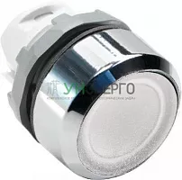 Кнопка MP1-21W без фикс. с инд. бел. ABB 1SFA611100R2105