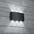Светильник уличный светодиодный Feron DH101, 6*1W, 450Lm, 4000K, черный 06310