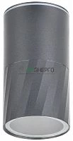 Светильник 5222 GU10 IP65 уличный потолочный сер. IEK LT-UPU0-5222-GU10-1-K03