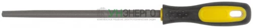 Напильник прорезиненная ручка трехгранный 200мм FIT 42572