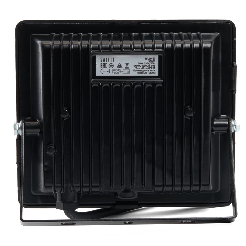 Светодиодный прожектор SAFFIT SFL90-50 IP65 50W 6400K черный 55066 фото 5