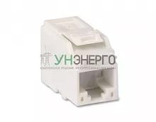 Модуль Keystone RJ45 кат.5е неэкранированный бел. DKC RNK5EUWH