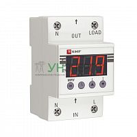 Реле напряжения с дисплеем MRV 40А PROxima EKF MRV-40A Реле напряжения с дисплеем MRV 40А PROxima EKF MRV-40A