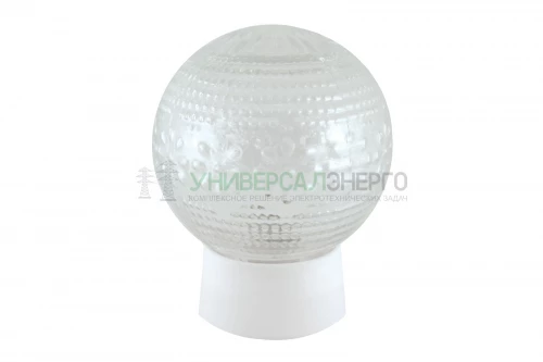 Светильник НББ 64-60-025 УХЛ4 (шар стекло "Цветочек"/прямое основание) TDM