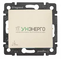 Механизм выключателя 1-кл. СП Valena 10А IP44 250В сл. кость Leg 774101