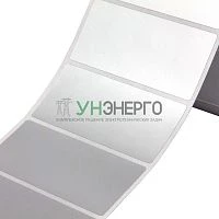 Этикетка 30х15 усилен. адгезив химстойкий полиэстер металлик матов. (рул.) DKC TAP3015MR